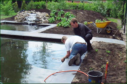 landelijke tuin